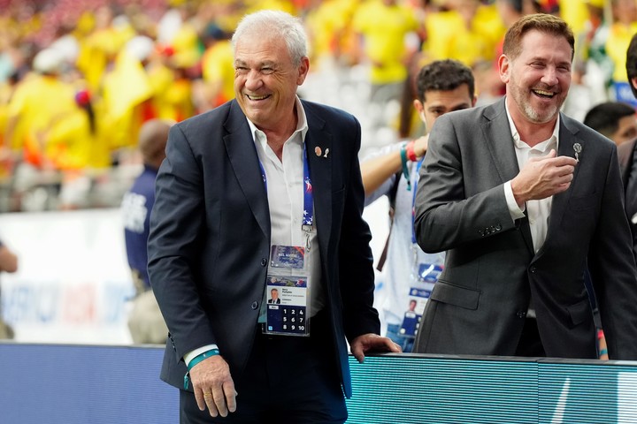Pumpido, hoy con un cargo en Conmebol (AP). 