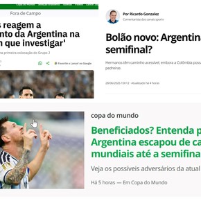 Las quejas en Brasil por el camino de Argentina hasta la semi