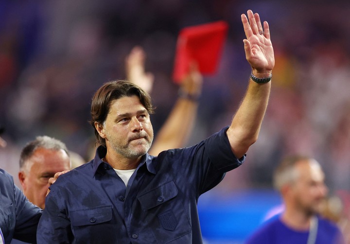 El DT de Estados Unidos, el argentino Mauricio Pochettino (REUTERS).
