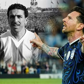 El récord de Ángel Labruna que Lionel Messi superó ante Islandia