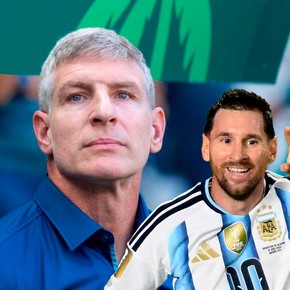La comparación que hizo Palermo con Messi: "Se pareció al gol que le hice a..."