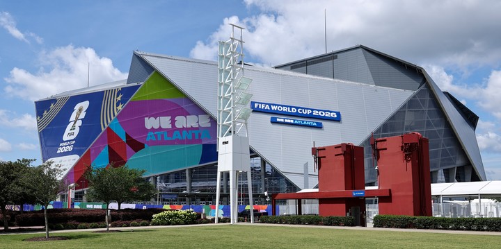 Así es el imponente Atlanta Stadium (EFE).