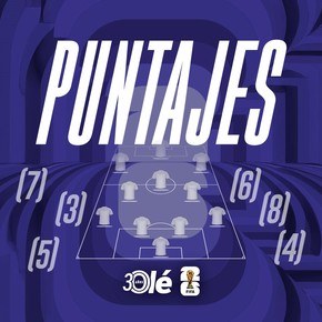 Los puntajes Olé de la segunda fecha del Mundial 2026