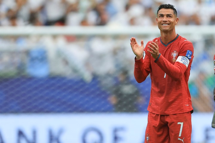 Cristiano Ronaldo viene de convertir un doblete. (EFE)