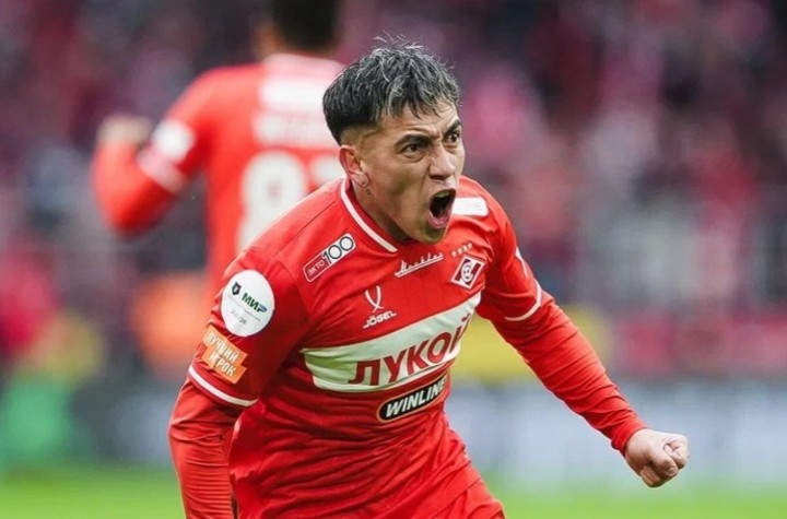 Esequiel Barco juega en Spartak Moscú. (Foto: @barco.ezequiel)