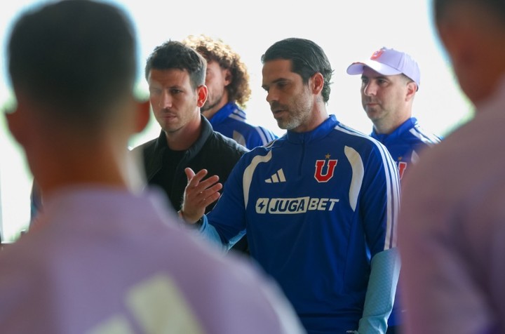 Gago, en la U de Chile. (Foto: Prensa U de Chile).