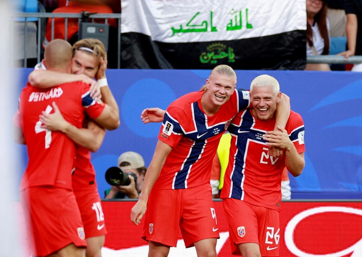 El festejo noruega (REUTERS).