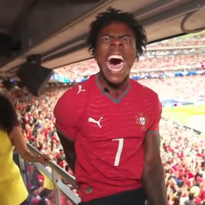 De Portugal a Austria: Speed volvió a cambiar de camiseta y festejó un penal errado de Messi
