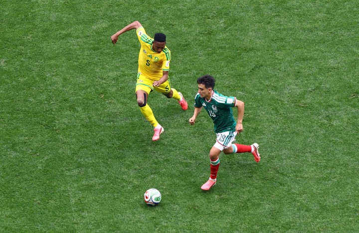 Su debut en el Mundial con 17 años (REUTERS)