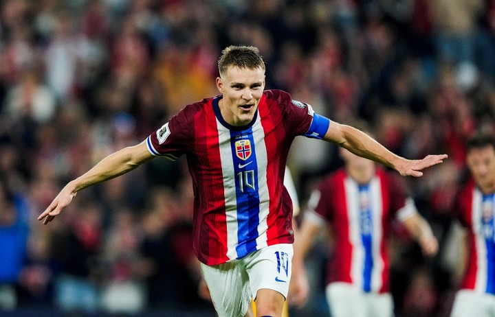 Martin Odegaard ante Moldavia (REUTERS)
