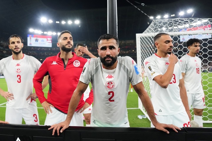 Túnez se despidió del Mundial tras dos goleadas en contra. (AP)
