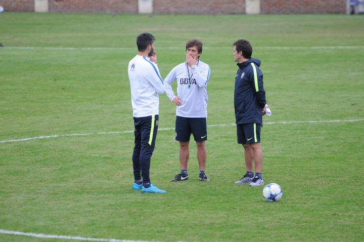 Ariel Pereyra fue parte del cuerpo técnico de Guillermo Barros Schelotto. 
