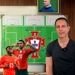 La pizarra de Vicente Muglia: así juega Portugal