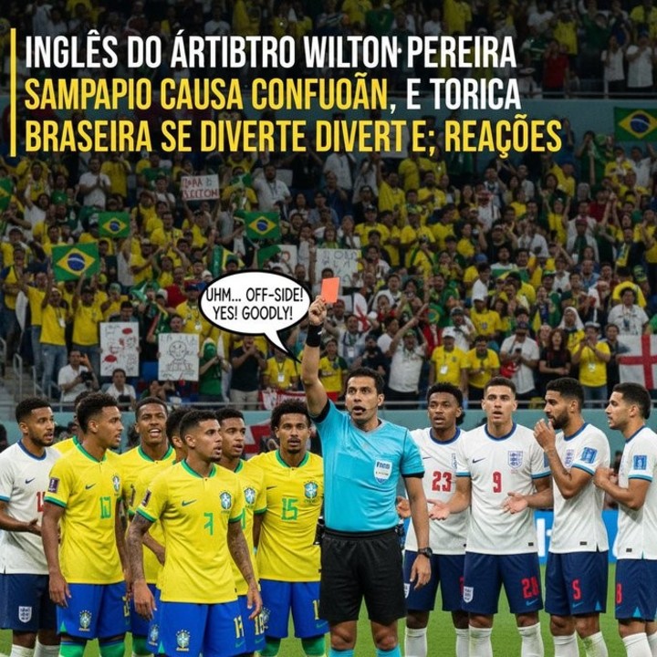 Un meme por el inglés de Sampaio.