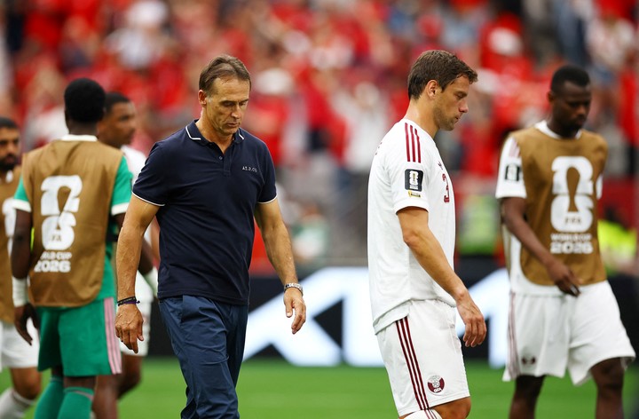 Lopetegui, DT de Qatar (REUTERS/Agustin Marcarian).