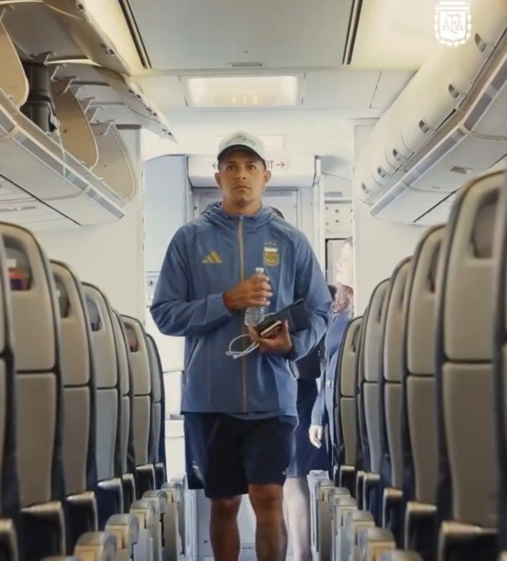El viaje de la Selección a Texas. (@afaseleccion)