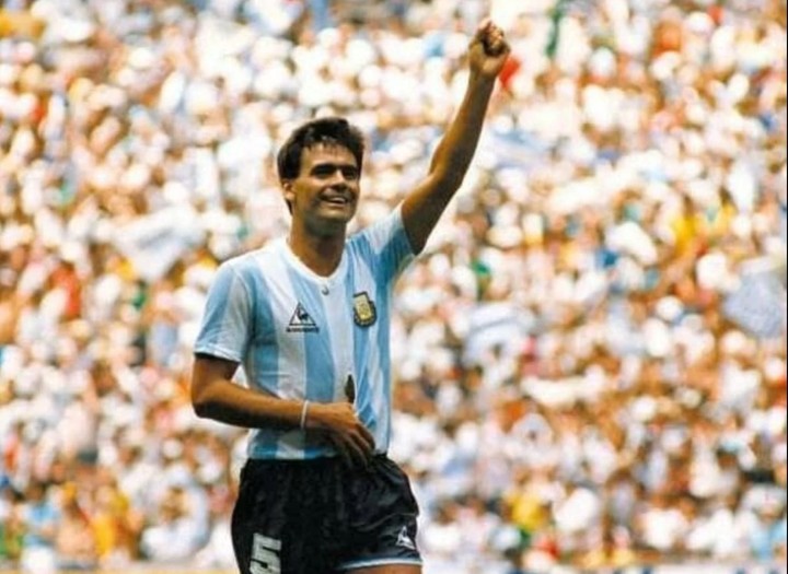 El Tata en día de su inolvidable gol a Alemania.