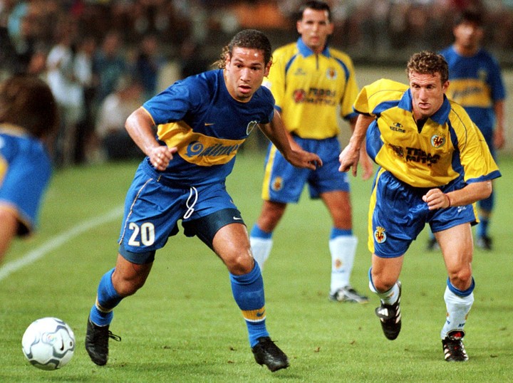 También se cruzaron en un Boca-Villarreal cuando el Vasco jugaba en España.