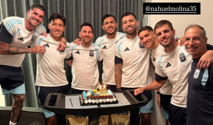 Lionel Messi, en su cumpleaños número 39.