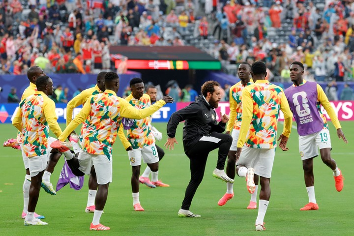 Los protagonistas de Senegal se preparan para el duelo ante Noruega. (EFE)