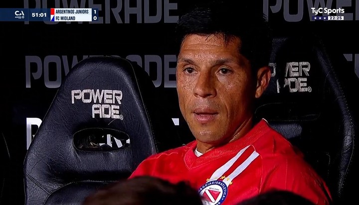 Enzo Pérez, en Argentinos.