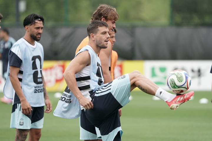 Giovanni Lo Celso tendría su debut en una Copa del Mundo frente a Jordania.