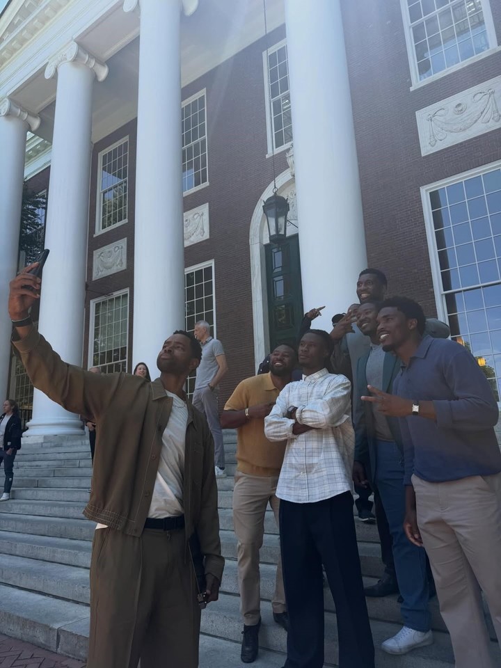 Camavinga en Harvard (Instagram).