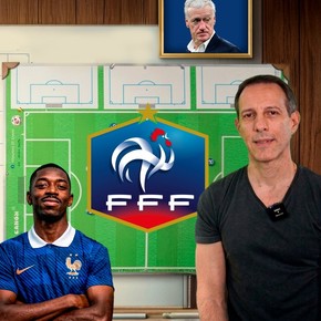 La pizarra de Vicente Muglia: así juega Francia