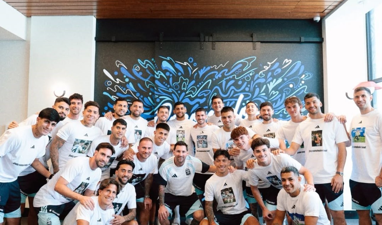 La historia de Julián Álvarez con el mensaje para Messi.