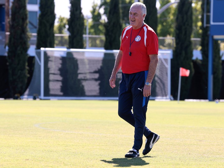 Alfaro quiere hacer historia. EFE/Asociación Paraguaya de Fútbol