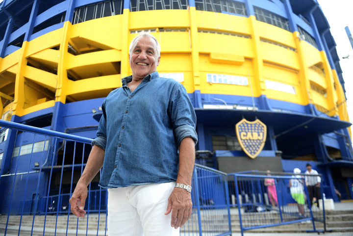 Alberto Márcico Ídolo de Boca Juniors.