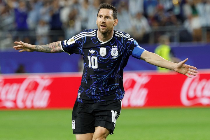 Messi, el mejor para todos (EFE/ Mariscal).