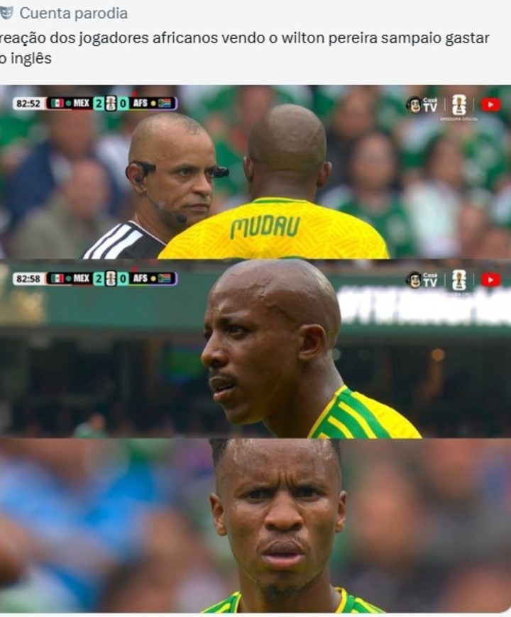 Un meme por el inglés de Sampaio.