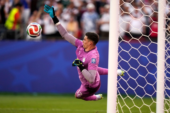 Orlando Gill vs. Alemania. (AP)