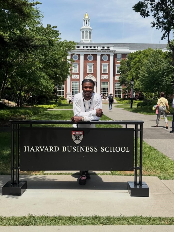 Camavinga en Harvard (Instagram).