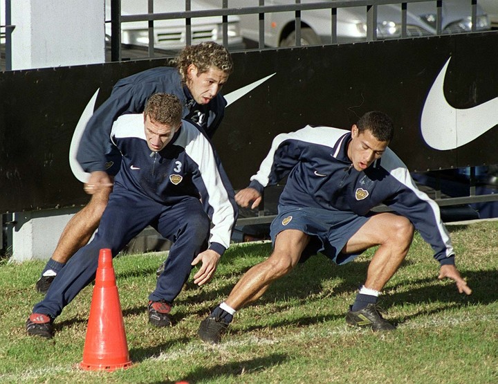 Arrubarrena y  Barijho fueron protagonistas de la conquista del Apertura 1998, el Clausura 1999 y la inolvidable Copa Libertadores 2000, el título que marcó el regreso de Boca a la cima de América.