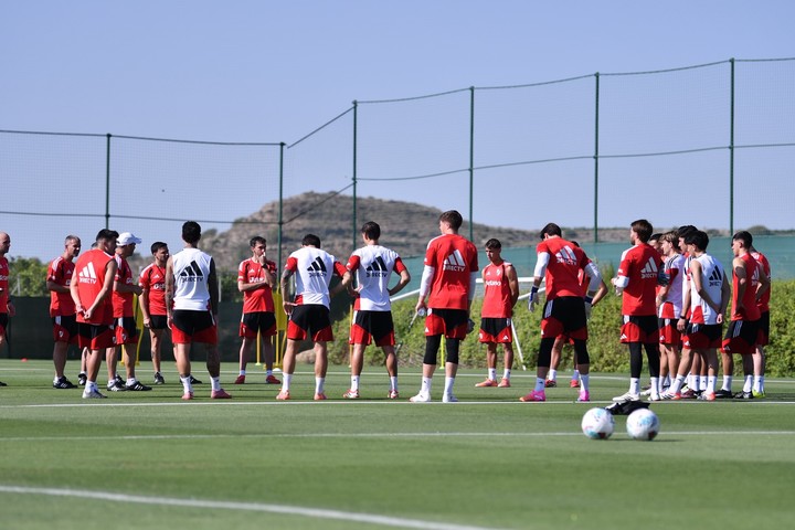 La pretemporada de River en España (Prensa River).