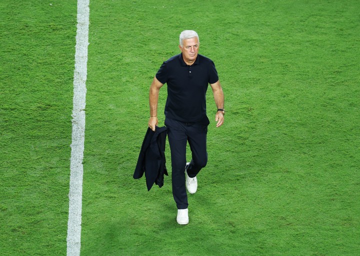 Vladimir Petkovic vs. Argentina. (REUTER)