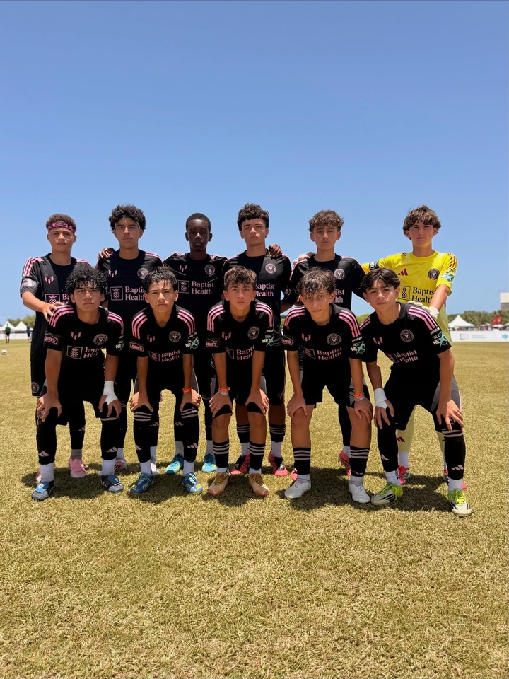 Thiago Messi, campeón con la U14 del Inter Miami. Foto: Inter Miami