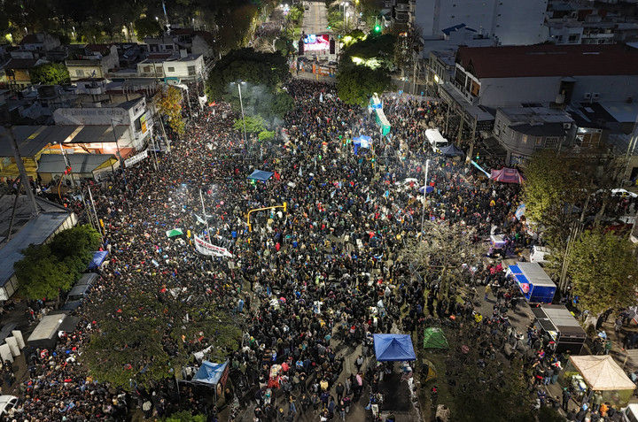 La despedida al Indio Solari. (Foto: Fernando de la Orden)