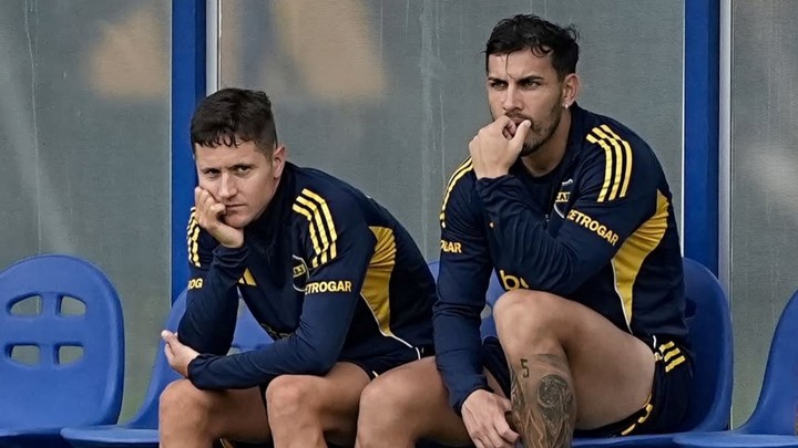 Con Paredes ya tenía un vínculo que venía del PSG. (Prensa Boca).