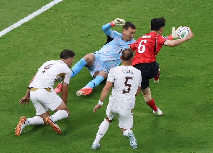República Checa cayó ante Corea en su estreno. (EFE)