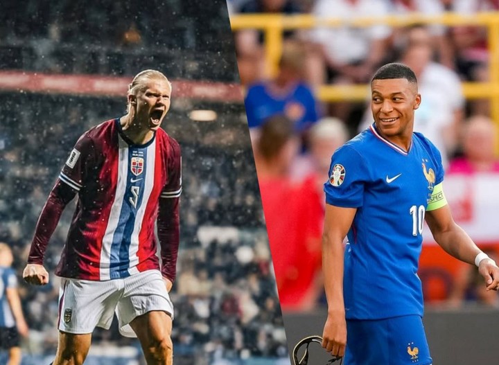 Erling Haaland y Kylian Mbappé. Foto: Instagram @erling y @k.mbappe (Edición Olé)