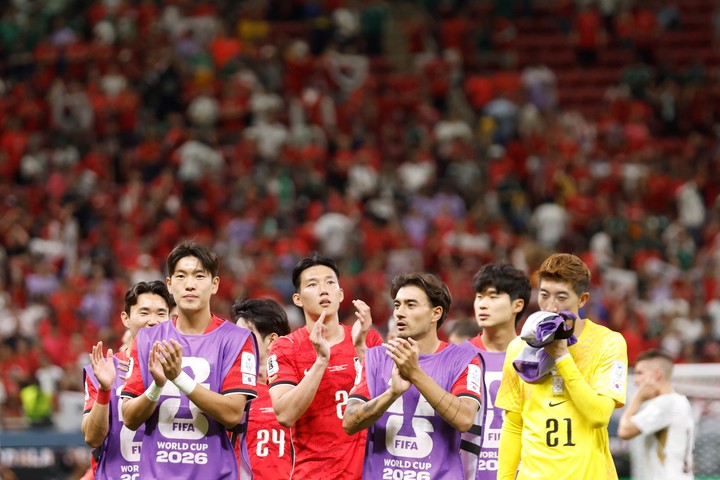 Corea del Sur celebra el triunfo. (EFE)