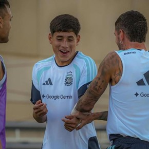 El mensaje de la joya de Boca desde el búnker de la Selección