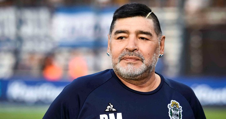 Diego y una de sus últimas imágenes. 