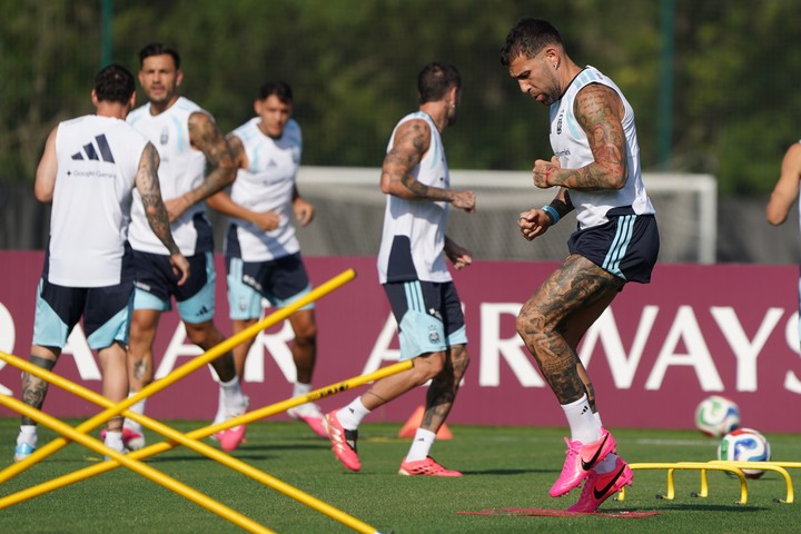 La práctica de la Selección (Juano Tesone). 