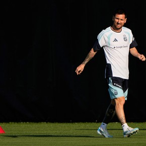 Lionel Messi entrenó por primera vez a la par de la Selección antes de los amistosos