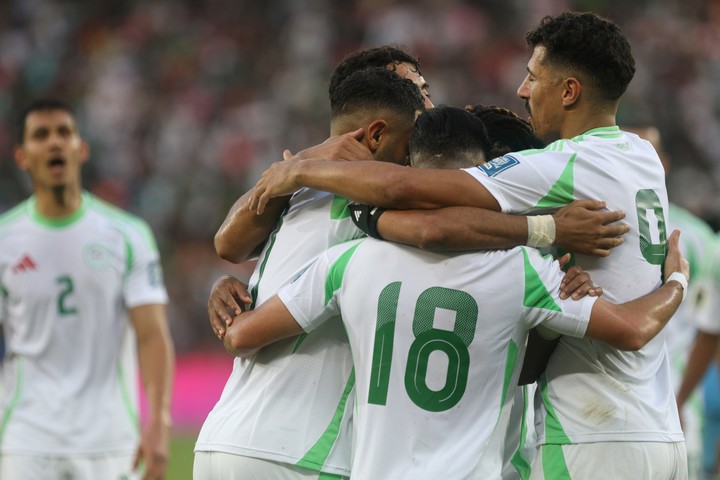 La probable formación titular de Argelia para el Mundial 2026 (EFE).