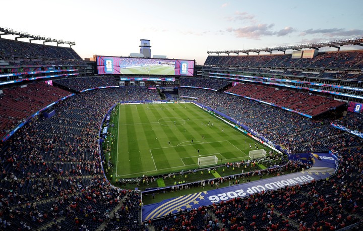 El estadio de Boston, sede del partido. (REUTERS)